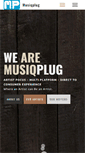 Mobile Screenshot of musiqplug.com